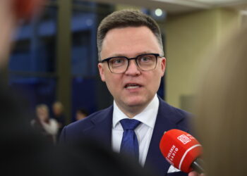 Hołownia w Wilnie: jest tylko jeden wróg i to jest Putin