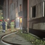 03.03.2025. Kielce. Ulica Śląska. Pożar / Fot. Radio Kielce