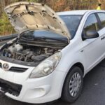 11.03.2025. Brzeście. Kolizja / Fot. mł. bryg. Rafał Surdy