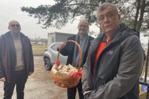 03.03.2025. Sandomierz. Akcja „Oddaj krew za babeczkę” / Fot. Grażyna Szlęzak – Radio Kielce