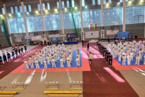 XI Turniej Karate Shinkyokushin Dzieci i Młodzieży o Puchar Krainy Wielkich Jezior Mazurskich / Fot. Klub Karate Morawica