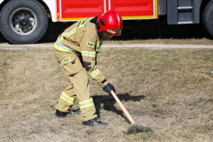 05.03.2025. Kielce. Geonatura Kielce. Konferencja prasowa „Stop pożarom traw” / Fot. Wiktor Taszłow – Radio Kielce