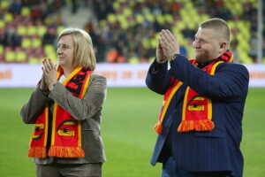 07.03.2025 Kielce. Mecz Korona Kielce - Puszcza Niepołomice / Fot. Wiktor Taszłow - Radio Kielce