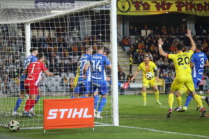 07.03.2025 Kielce. Mecz Korona Kielce - Puszcza Niepołomice / Fot. Wiktor Taszłow - Radio Kielce