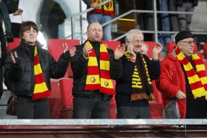 07.03.2025 Kielce. Mecz Korona Kielce - Puszcza Niepołomice / Fot. Wiktor Taszłow - Radio Kielce