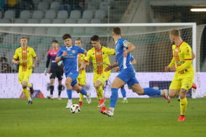 07.03.2025 Kielce. Mecz Korona Kielce - Puszcza Niepołomice / Fot. Wiktor Taszłow - Radio Kielce