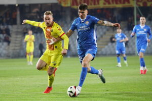 07.03.2025 Kielce. Mecz Korona Kielce - Puszcza Niepołomice / Fot. Wiktor Taszłow - Radio Kielce