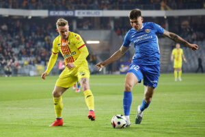 07.03.2025 Kielce. Mecz Korona Kielce - Puszcza Niepołomice / Fot. Wiktor Taszłow - Radio Kielce