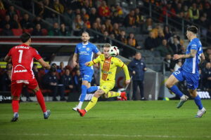 07.03.2025 Kielce. Mecz Korona Kielce - Puszcza Niepołomice / Fot. Wiktor Taszłow - Radio Kielce