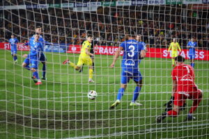 07.03.2025 Kielce. Mecz Korona Kielce - Puszcza Niepołomice / Fot. Wiktor Taszłow - Radio Kielce