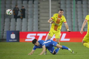 07.03.2025 Kielce. Mecz Korona Kielce - Puszcza Niepołomice / Fot. Wiktor Taszłow - Radio Kielce