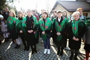 9.03.2025 Bieliny. Obchody 81. rocznicy zamordowania 20 mieszkańców przez hitlerowców / Fot. Wiktor Taszłow – Radio Kielce