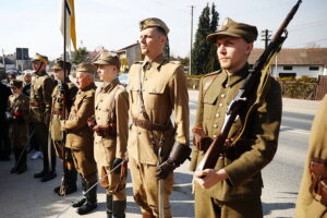 9.03.2025 Bieliny. Obchody 81. rocznicy zamordowania 20 mieszkańców przez hitlerowców / Fot. Wiktor Taszłow – Radio Kielce