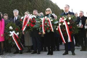 9.03.2025 Bieliny. Obchody 81. rocznicy zamordowania 20 mieszkańców przez hitlerowców / Fot. Wiktor Taszłow – Radio Kielce