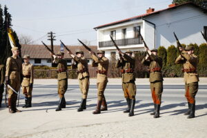 9.03.2025 Bieliny. Obchody 81. rocznicy zamordowania 20 mieszkańców przez hitlerowców / Fot. Wiktor Taszłow – Radio Kielce