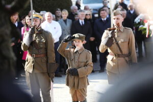 9.03.2025 Bieliny. Obchody 81. rocznicy zamordowania 20 mieszkańców przez hitlerowców / Fot. Wiktor Taszłow – Radio Kielce