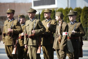 9.03.2025 Bieliny. Obchody 81. rocznicy zamordowania 20 mieszkańców przez hitlerowców / Fot. Wiktor Taszłow – Radio Kielce