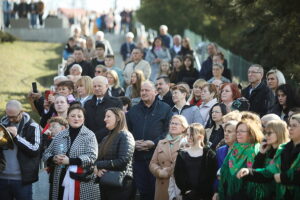 9.03.2025 Bieliny. Obchody 81. rocznicy zamordowania 20 mieszkańców przez hitlerowców / Fot. Wiktor Taszłow – Radio Kielce