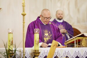 12.03.2025. Kielce. Pogrzeb Arkadiusza Szostaka seniora / Fot. Wiktor Taszłow - Radio Kielce