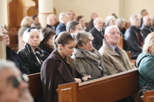 12.03.2025. Kielce. Pogrzeb Arkadiusza Szostaka seniora / Fot. Wiktor Taszłow - Radio Kielce