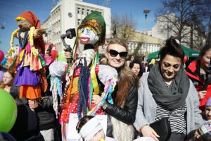 21.03.2025. Kielce. Akcja Radia Kielce " Obudź w sobie wiosnę"/ Fot. Wiktor Taszłow - Radio Kielce