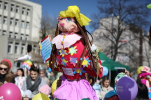 21.03.2025. Kielce. Akcja Radia Kielce " Obudź w sobie wiosnę"/ Fot. Wiktor Taszłow - Radio Kielce