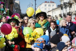 21.03.2025. Kielce. Akcja Radia Kielce " Obudź w sobie wiosnę"/ Fot. Wiktor Taszłow - Radio Kielce