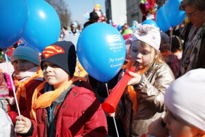 21.03.2025. Kielce. Akcja Radia Kielce " Obudź w sobie wiosnę"/ Fot. Wiktor Taszłow - Radio Kielce