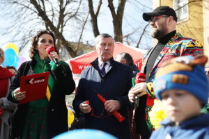 21.03.2025. Kielce. Akcja Radia Kielce " Obudź w sobie wiosnę"/ Fot. Wiktor Taszłow - Radio Kielce