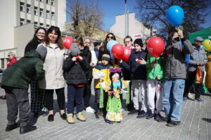 21.03.2025. Kielce. Akcja Radia Kielce " Obudź w sobie wiosnę"/ Fot. Wiktor Taszłow - Radio Kielce