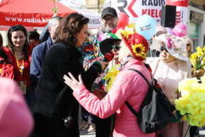 21.03.2025. Kielce. Akcja Radia Kielce " Obudź w sobie wiosnę"/ Fot. Wiktor Taszłow - Radio Kielce