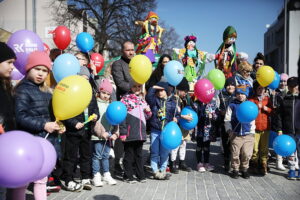 21.03.2025. Kielce. Akcja Radia Kielce " Obudź w sobie wiosnę"/ Fot. Wiktor Taszłow - Radio Kielce