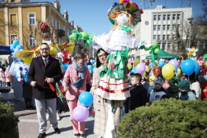 21.03.2025. Kielce. Akcja Radia Kielce " Obudź w sobie wiosnę"/ Fot. Wiktor Taszłow - Radio Kielce