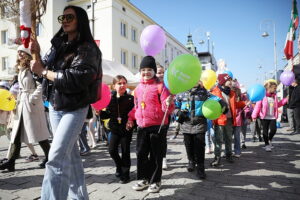 21.03.2025. Kielce. Akcja Radia Kielce " Obudź w sobie wiosnę"/ Fot. Wiktor Taszłow - Radio Kielce