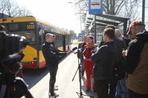 25.03.2025. Kielce. Konferencja prasowa / Fot. Wiktor Taszłow - Radio Kielce