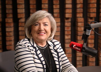 26.03.2025 Rozmowa Dnia. Na zdjęciu: Elżbieta Śreniawska - prezes Uzdrowiska Busko-Zdrój / Fot. Wiktor Taszłow - Radio Kielce