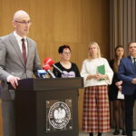 26.03.2025. Kielce. IPN. Konferencja poświęcona obchodom 85. rocznicy Zbrodni Katyńskiej / Fot. Wiktor Taszłow - Radio Kielce