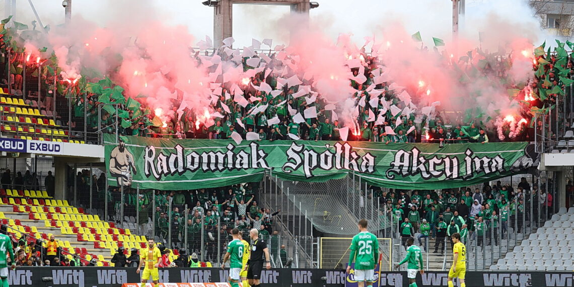 30.03.2025. Kielce. Mecz PKO BP Ekstraklasy: Korona Kielce – Radomiak Radom. / Fot. Wiktor Taszłow - Radio Kielce