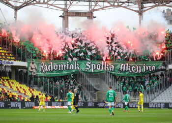 30.03.2025. Kielce. Mecz PKO BP Ekstraklasy: Korona Kielce – Radomiak Radom. / Fot. Wiktor Taszłow - Radio Kielce