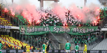 30.03.2025. Kielce. Mecz PKO BP Ekstraklasy: Korona Kielce – Radomiak Radom. / Fot. Wiktor Taszłow - Radio Kielce