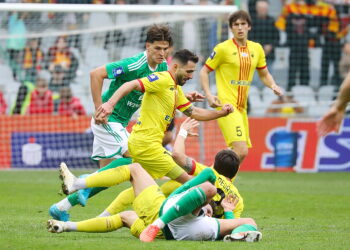 30.03.2025. Kielce. Mecz PKO BP Ekstraklasy: Korona Kielce – Radomiak Radom. / Fot. Wiktor Taszłow - Radio Kielce