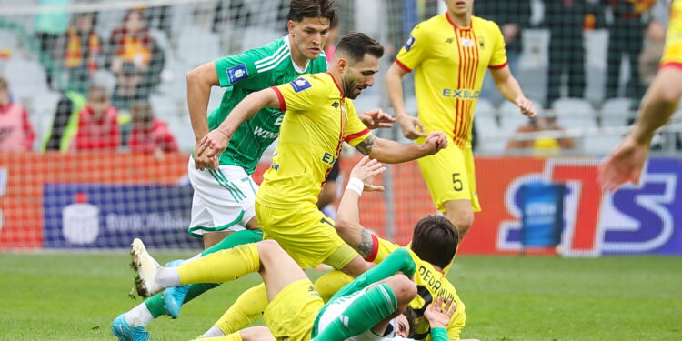 30.03.2025. Kielce. Mecz PKO BP Ekstraklasy: Korona Kielce – Radomiak Radom. / Fot. Wiktor Taszłow - Radio Kielce