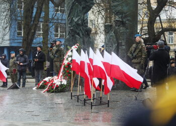 01.03.2025. Kielce. Narodowy Dzień Pamięci Żołnierzy Wyklętych / Fot. Wiktor Taszłow - Radio Kielce