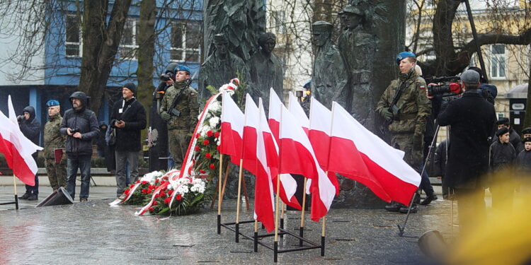 01.03.2025. Kielce. Narodowy Dzień Pamięci Żołnierzy Wyklętych / Fot. Wiktor Taszłow - Radio Kielce