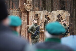 01.03.2025. Zgórsko. Społeczne uroczystości pamięci o Żołnierzach Niezłomnych / Fot. Wiktor Taszłow - Radio Kielce