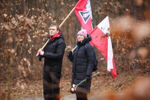 01.03.2025. Zgórsko. Społeczne uroczystości pamięci o Żołnierzach Niezłomnych / Fot. Wiktor Taszłow - Radio Kielce