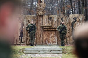 01.03.2025. Zgórsko. Społeczne uroczystości pamięci o Żołnierzach Niezłomnych / Fot. Wiktor Taszłow - Radio Kielce