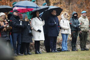 01.03.2025. Zgórsko. Społeczne uroczystości pamięci o Żołnierzach Niezłomnych / Fot. Wiktor Taszłow - Radio Kielce