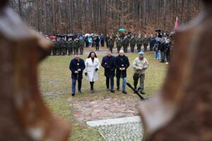 01.03.2025. Zgórsko. Społeczne uroczystości pamięci o Żołnierzach Niezłomnych / Fot. Wiktor Taszłow - Radio Kielce