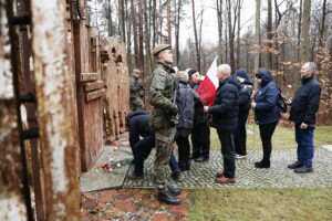 01.03.2025. Zgórsko. Społeczne uroczystości pamięci o Żołnierzach Niezłomnych / Fot. Wiktor Taszłow - Radio Kielce